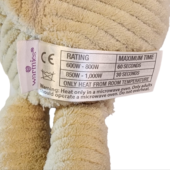 My First Warmies Puppy Cream Color Used Condition - Picture 3 of 7